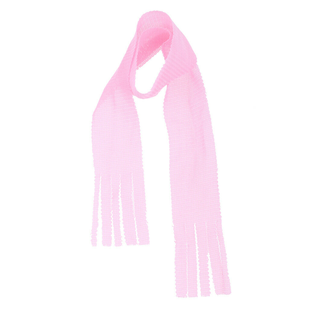 6 Pieces Cute Pink Plastic Neck Headband Choker And Scarf