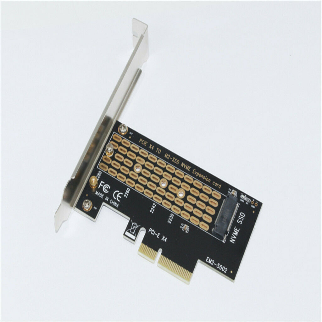 2x M.2 NVMe SSD NGFF to PCIe 3.0 x4 m2 Converter M2.PCI-E SSD Expansion Cards
