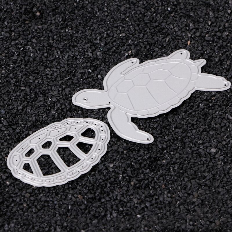 Turtle Metal Cutting Dies Stencil Scrapbook Paper Card Craft Embossing DIY