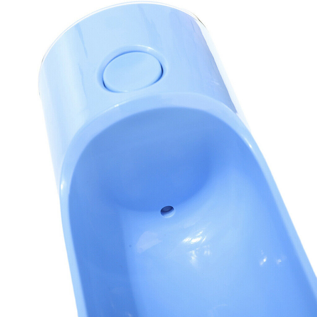Portable Pet Drinking Cup Dog Cat Pet Water Feeder For Pet Dog Travel  Blue