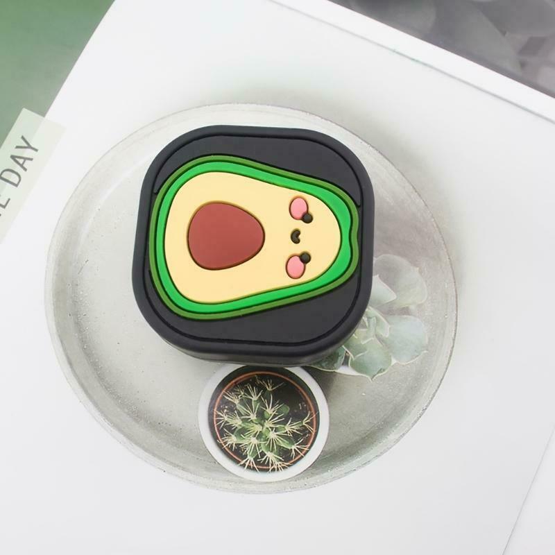 Avocado Pattern Protective Cover Silicone Case for Galaxy-Buds live Earphone