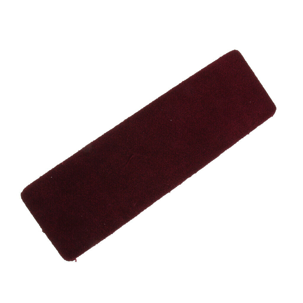 Faux Leather Anti Slip Mat for Ukulele Repair&Maintenance Parts Wine Red