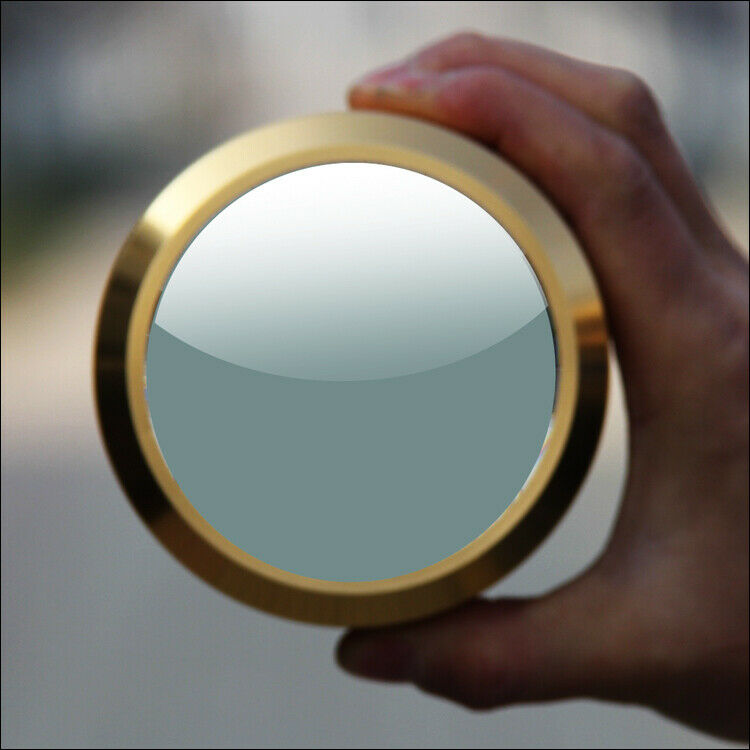 3.5X Desk Loupe Magnifying Glass Paperweight Metal Frame Magnifier for Reading
