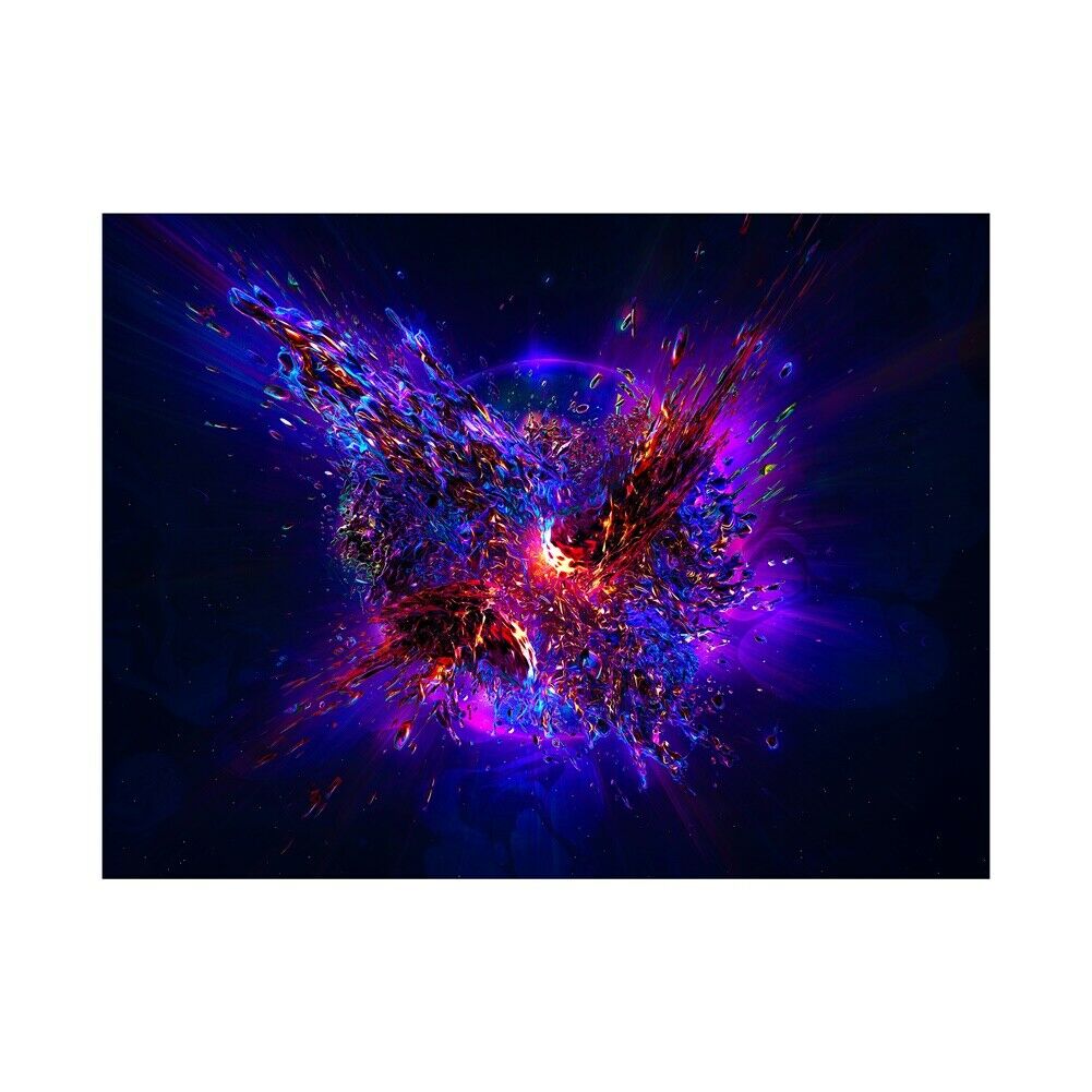 Planet Explosion Art Poster Wall Hanging Decoration Canvas Prints