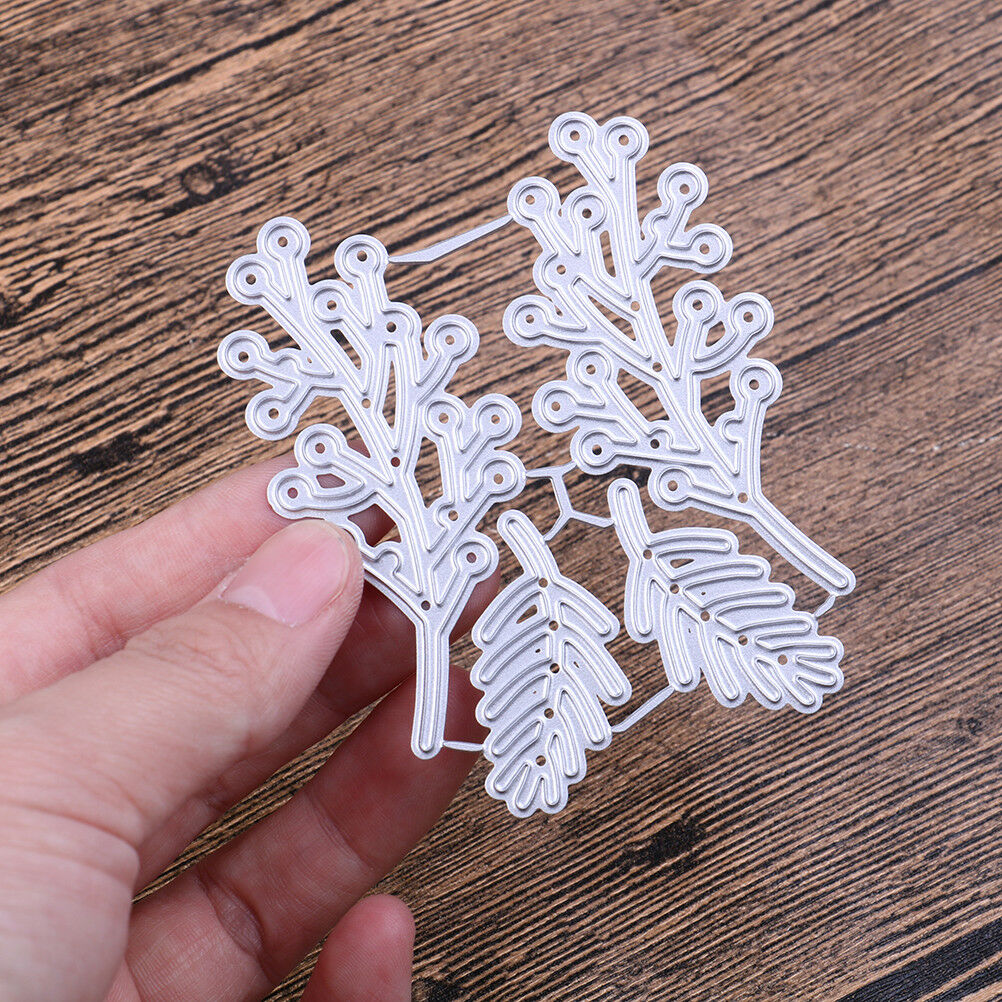 4pcs leaves Cutting Dies Scrapbooking Embossing Card Making Paper Craft T XjSJC