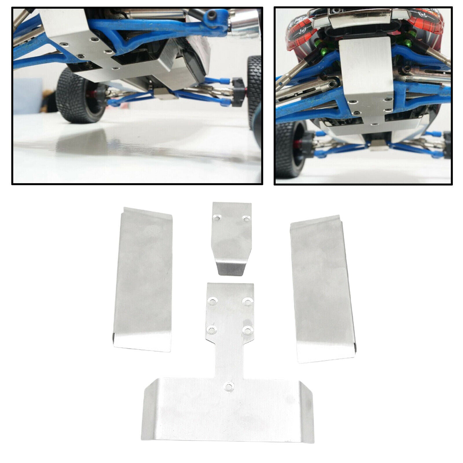 Skid Plate Protector Chassis Armor For E-revo, Slash VXL 1:16 Modification