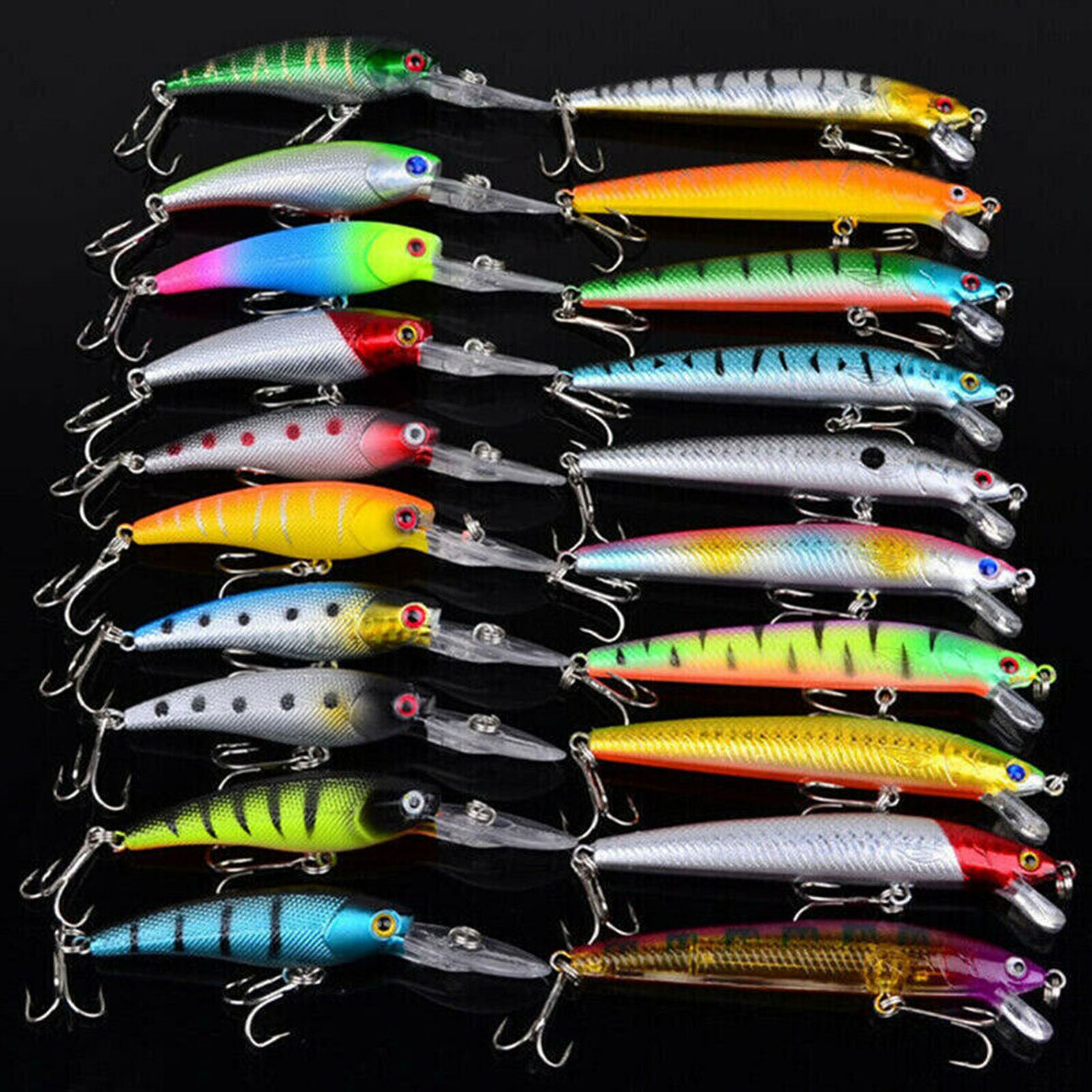 Fishing Lures Set For Sale Artificial Hard Baits Minnow Suitable For Most Fish