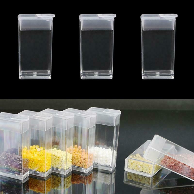 Creative Design 5 Pcs 1 Pack Diamond Container Practical and Multifunctional