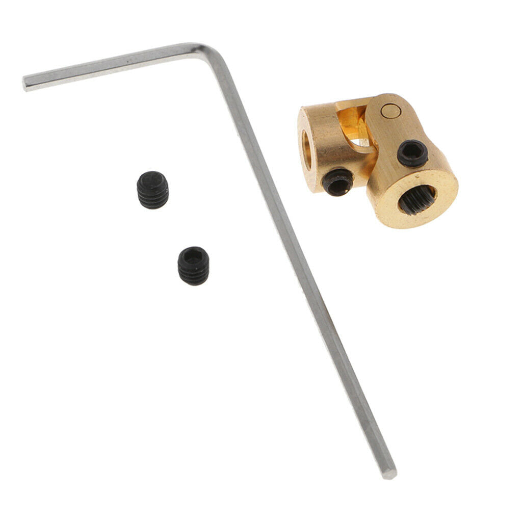 Gimbal Couplings Brass 3-3 Linkage Tree Coupler For RC Cars