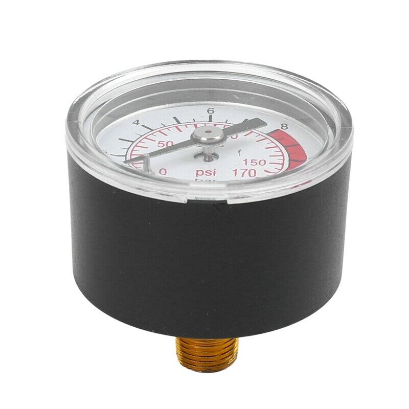 0-12BAR 0-170PSI 10mm Thread Gas Air Pump Pressure Gauge Compressor Manometer Z1