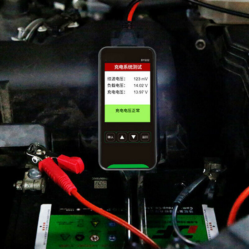 12V/24V Automotive Vehicle Car Battery Tester Analyzer Diagnostic Service Tool