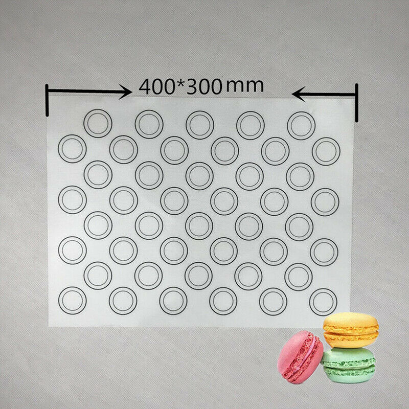 Non-Stick 1Pcs Bakeware Macarons Pastry Cake Sheet Pastry Cake Making ToolsFCA