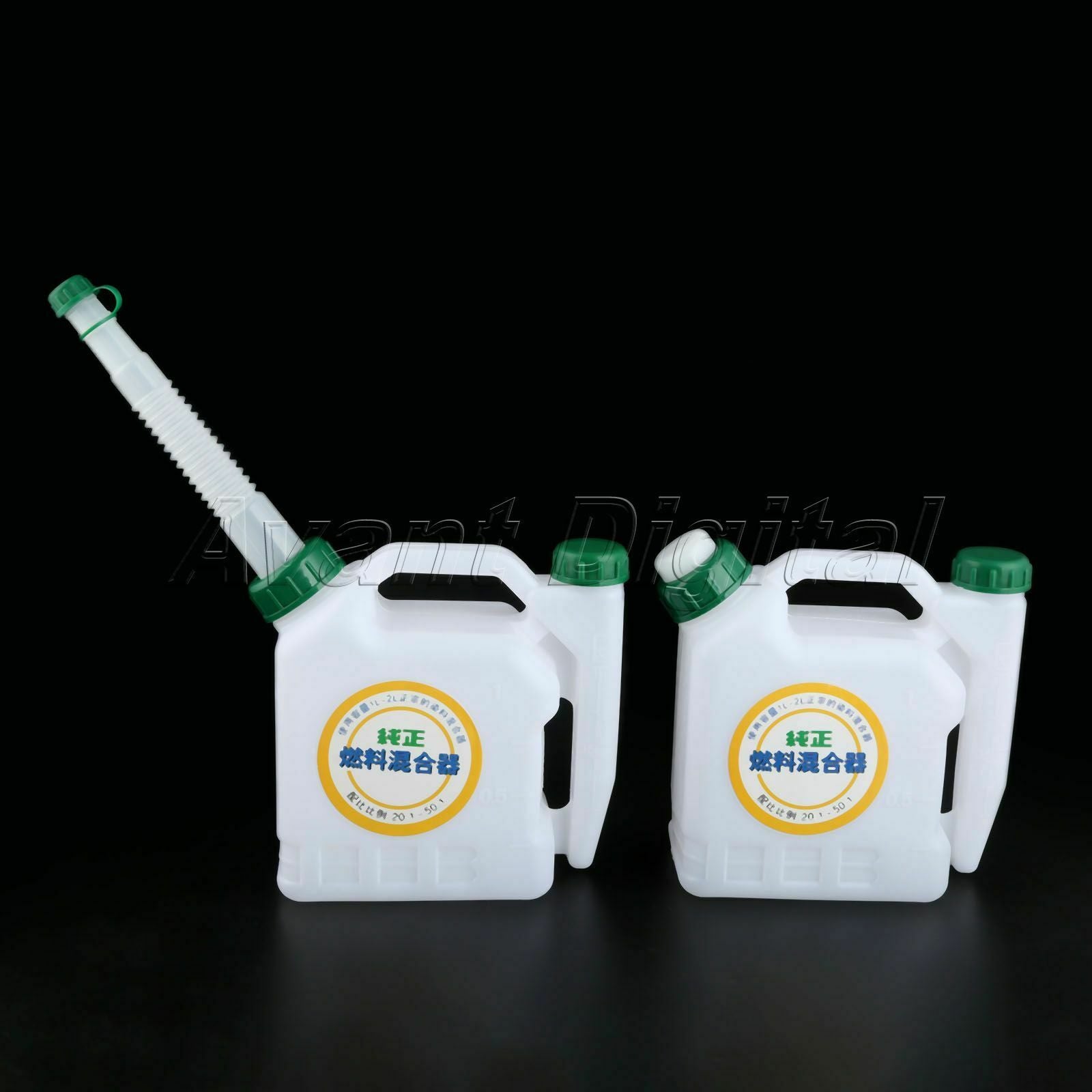 1Pc Chainsaw Gasoline Fuel Mixing Bottle Spare Parts 1.0L 25:1/50:1/40:1/20:1