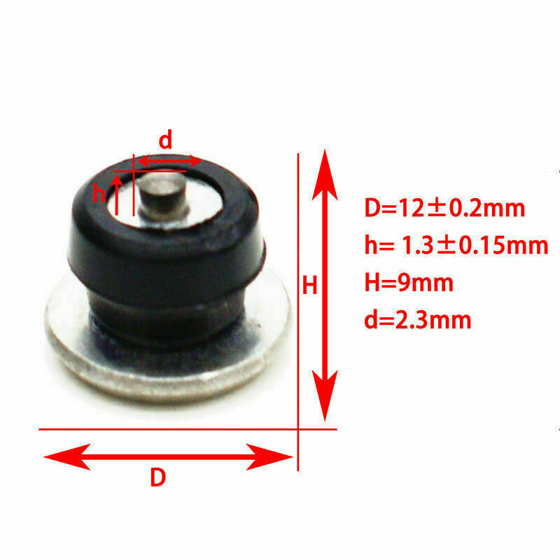 100x Tire Stud Screws Anti-Slip Wheel Spikes Winter Universal For Car Motorcycle