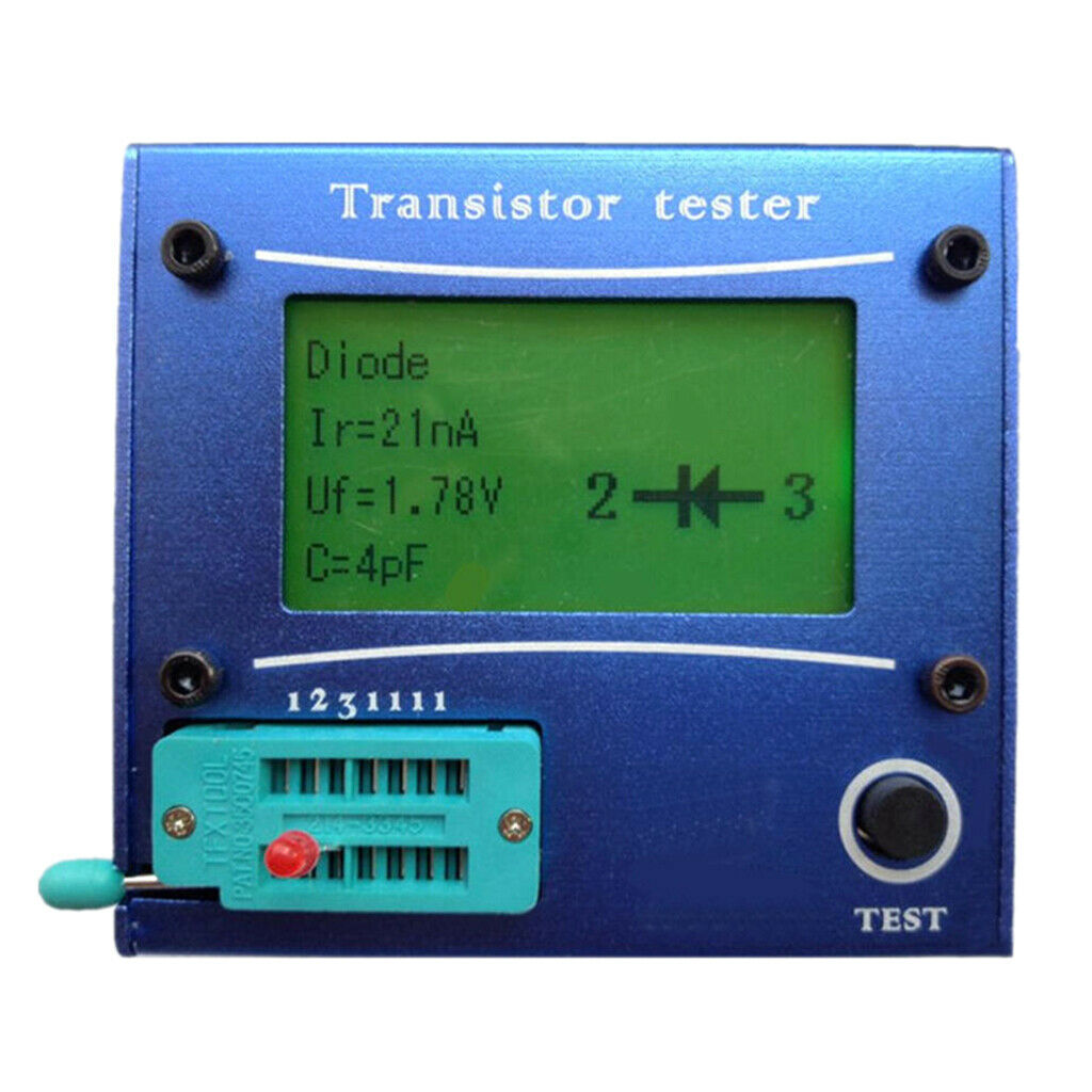 Mega328 M328 LCR-T4 12846 Transistor Tester Diode Triode Capacitance ESR