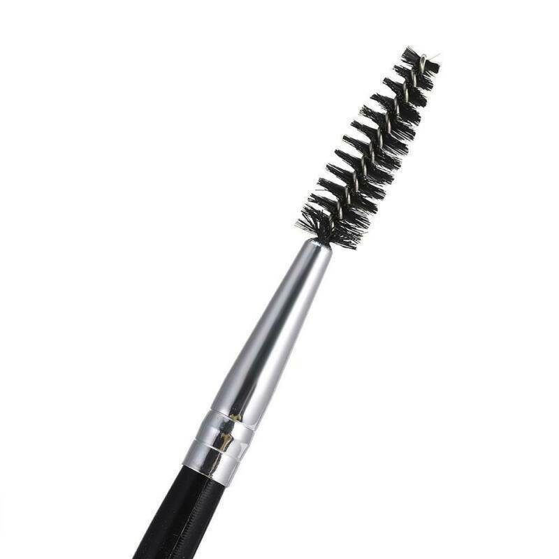 Pro Double Sided Ended Eyebrow Makeup Wand Brow Shaping Angled Eyelash Brush