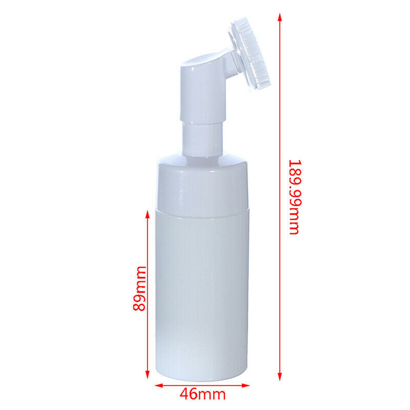 1Pcs 120Ml Cleansing Foam Bottle With Brush Pump Soap Dispenser Lotion ContaFCA