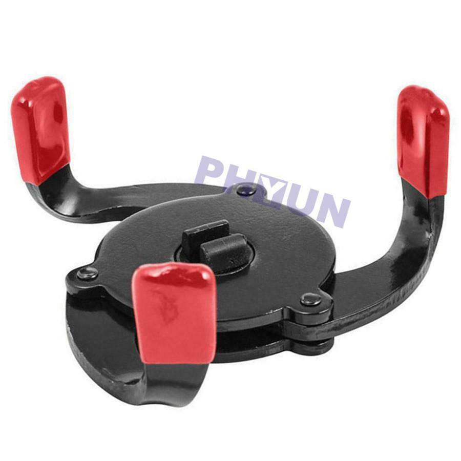 High Carbon Steel Two Way 3-Jaw Adjustable Oil Filter Wrench 55-100mm Range