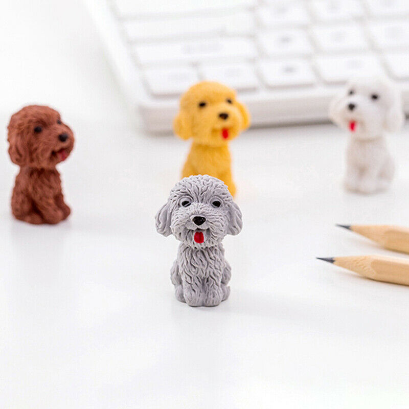 1pc Cute Dog Rubber Eraser Art School Supplies Office Stationery Supplies.l8