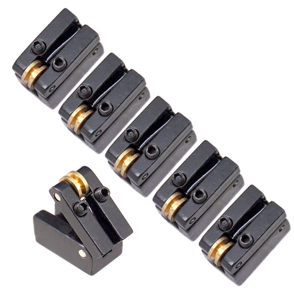 6x String Headless Guitar Bridge for Headless Guitar Musical Instrument
