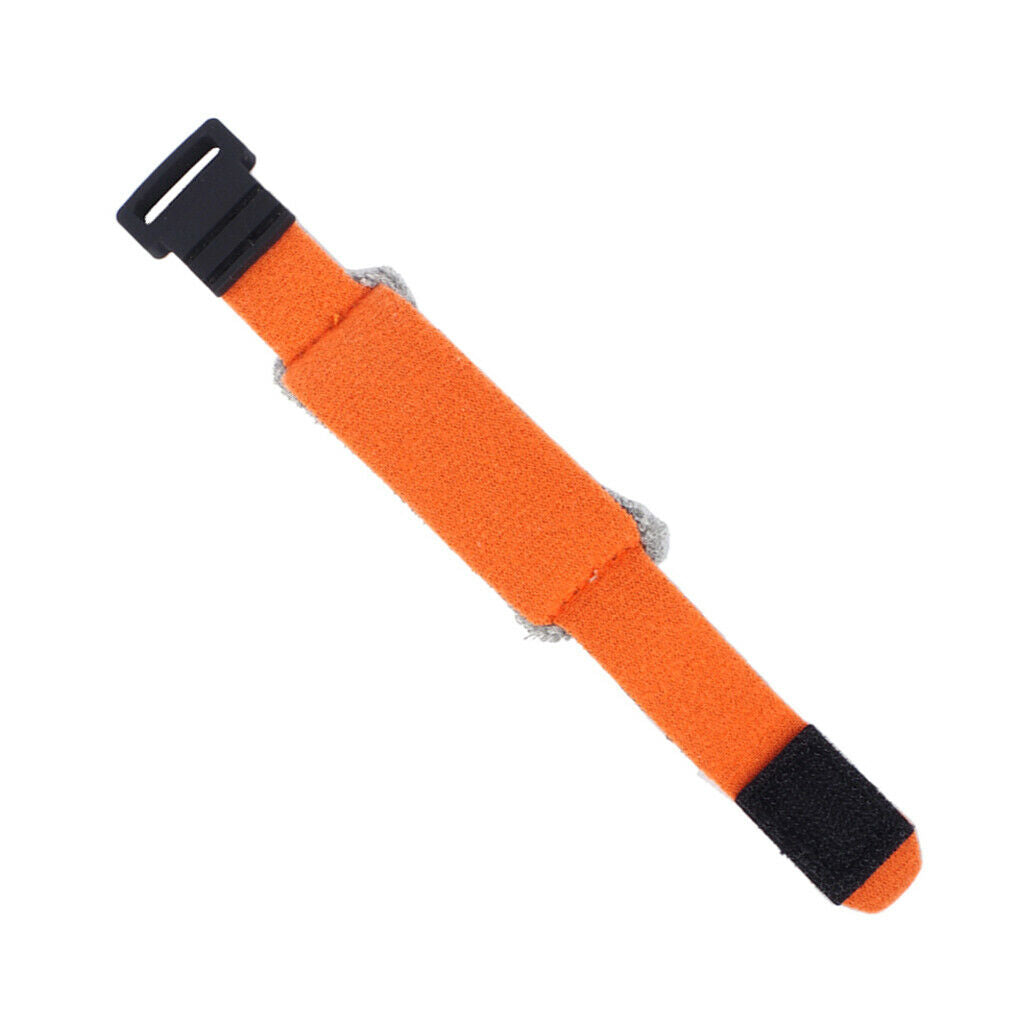 Electric Guitar String Muter Adjustable Dampener Guitar Bass Parts Orange