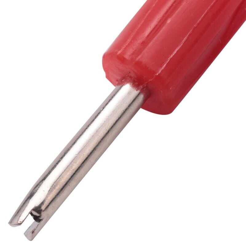 car Bikes Red Plastic Grip Tyre Valve Core Remover Removal Tool Key Y3I3I3