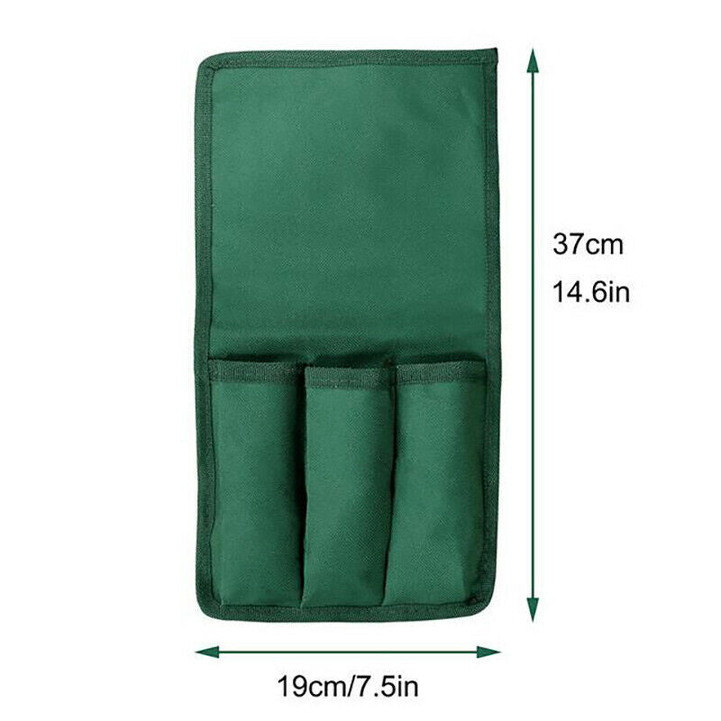 2Pcs Tool Side Bag Pockets Pouch for Garden Bench Garden Kneeler Stool GardeBDA