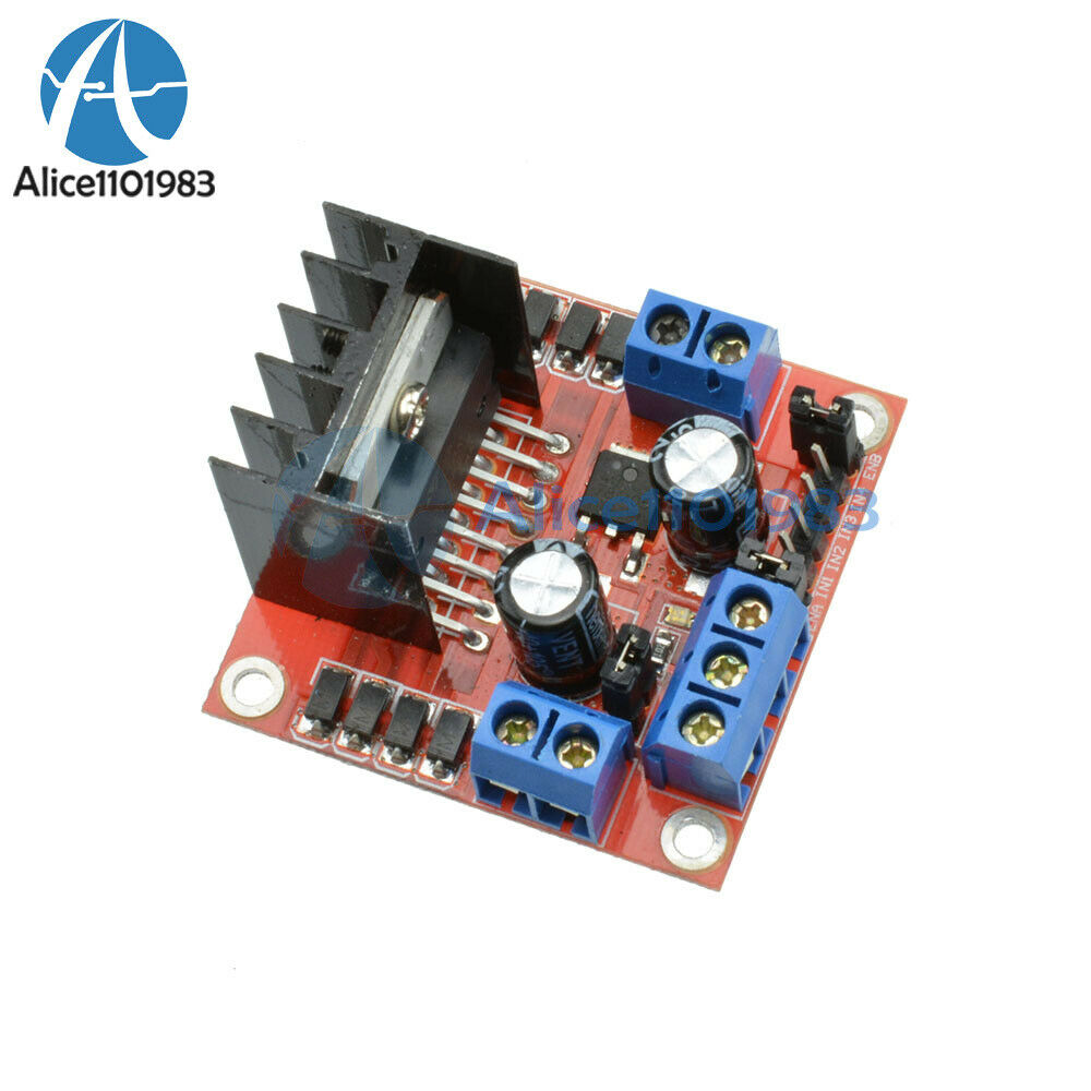 5PCS 25W L298N Dual HBridge DC Stepper Motor L298N Drive Controller Board Module