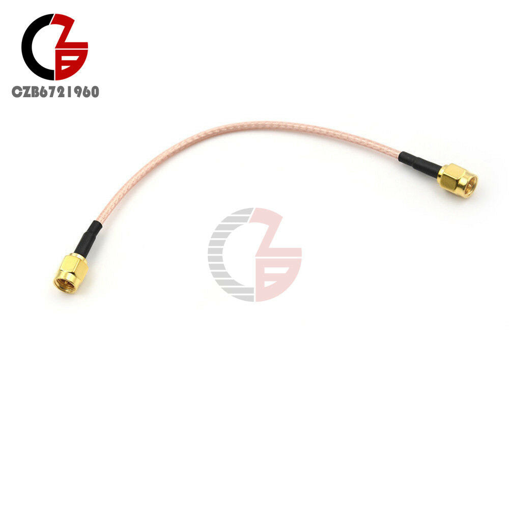 6.5" inch Length SMA Male to SMA Male Connector Pigtail Convertion Wire Cable