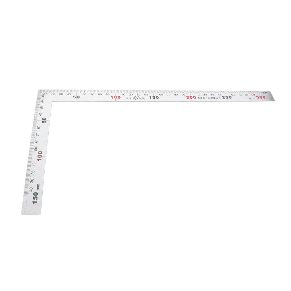 Heavy Duty Steel L-Square Angle Ruler 90Â° Degree Ruler for Dressmaking/