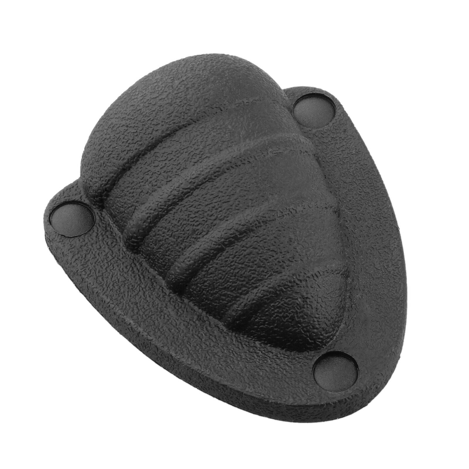 2pcs New Black Marine Clamshell Ventilation Wire Cable Hose Cover Shell