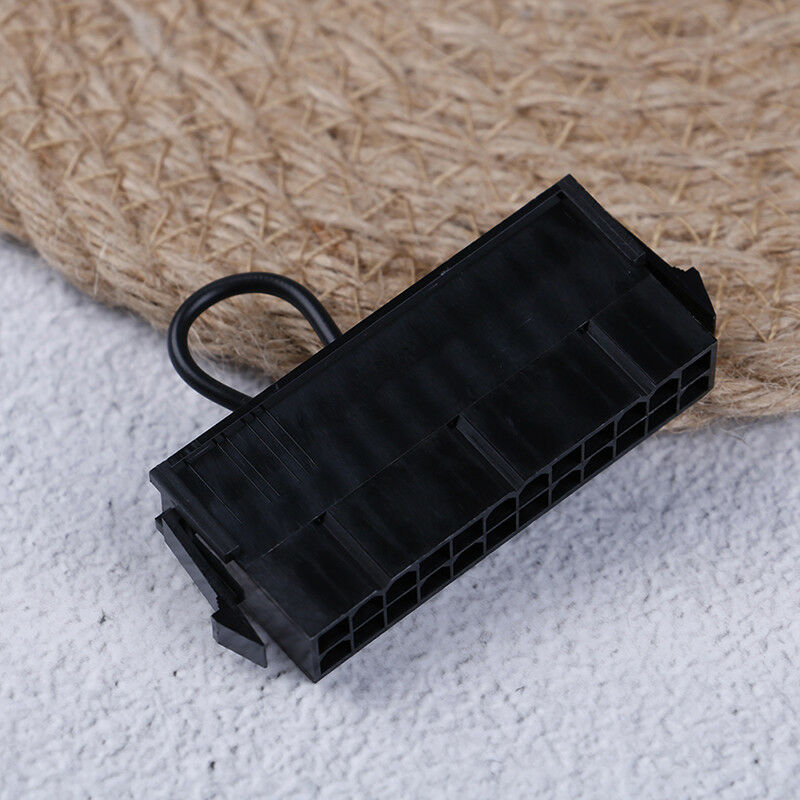 Plastic XSPC ATX Power supplypsu jumper bridge tool 24 pin black PSUBRIDG.l8