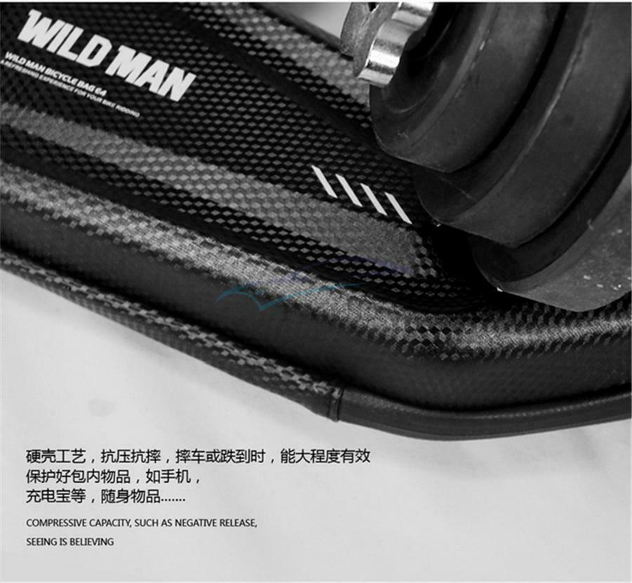 1PCS 270 x 160 x 125MM Motorcycle Hard Shell Triangle Bag Side Bag Kit Universal
