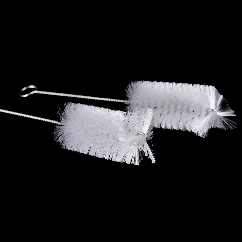 2Pcs Lab Chemistry Test Tube Bottle Cleaning Brushes Cleaner Laboratory Su.l8