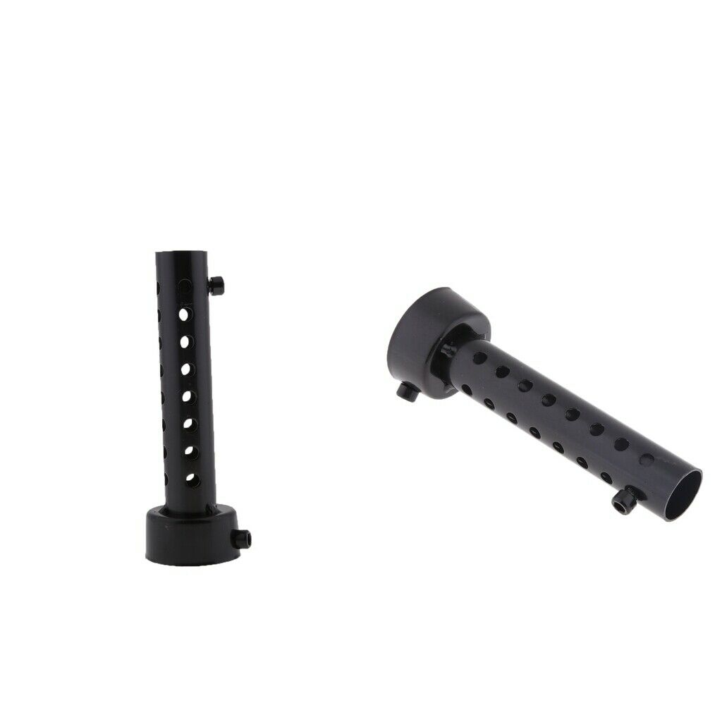 2pcs Motorcycle Motorbike 45mm Exhaust Can Pipe Baffle Muffler Silencer