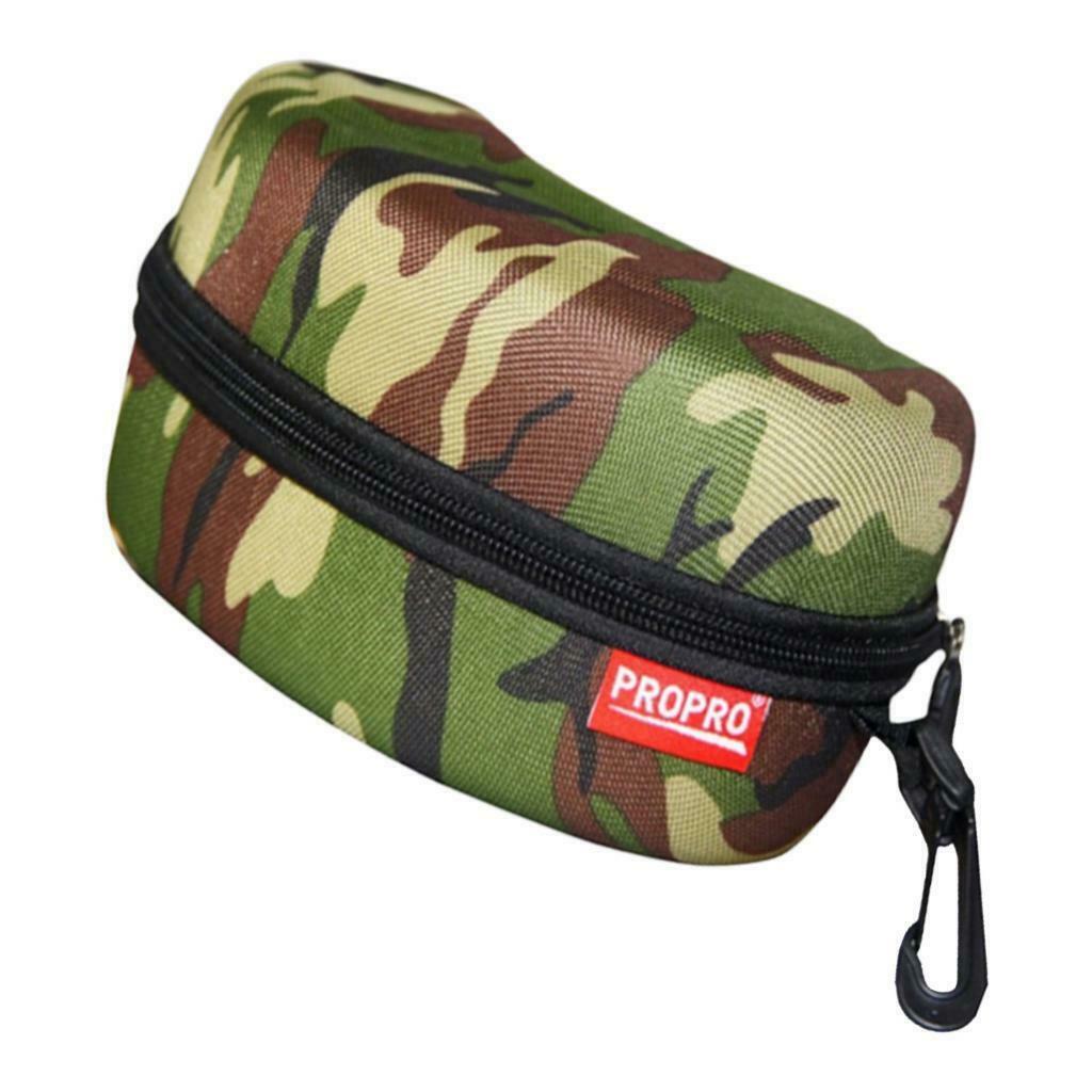 Goggle Glasses Case Eye Protection Bag Glasses Container Green Camouflage