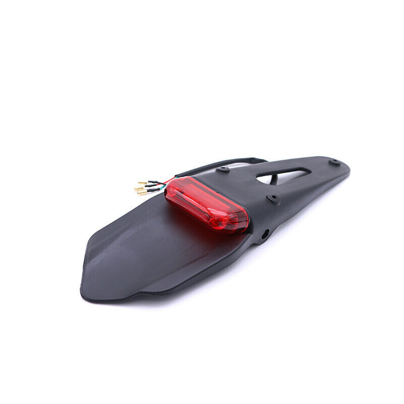 Sports Running Red LED Rear Fender Motorcycles Tail Light Off-road Dirt Bike