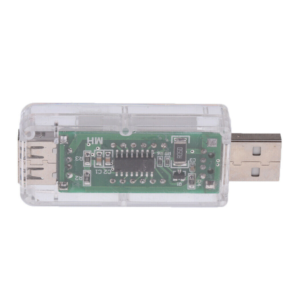 2x USB Power Tester Current Detector Voltage Power Meter for Power Bank