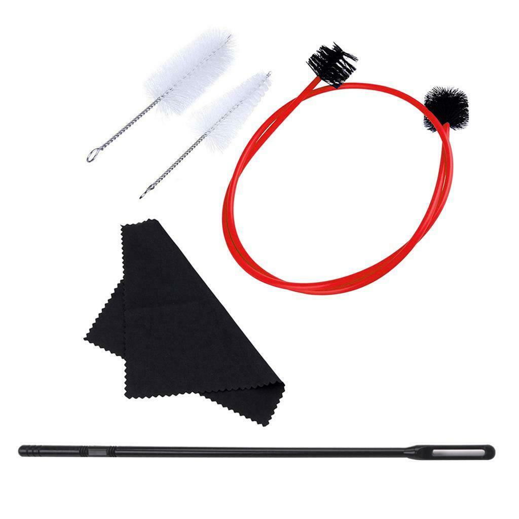 Trumpet / Cornet Cleaning kit, maintenance brushes, cleaning cloth,