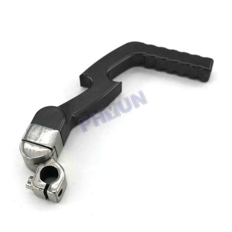 Black Motorcycle Kick Starter Lever Starting Pedal Gear Lever Kit For 110-250CC