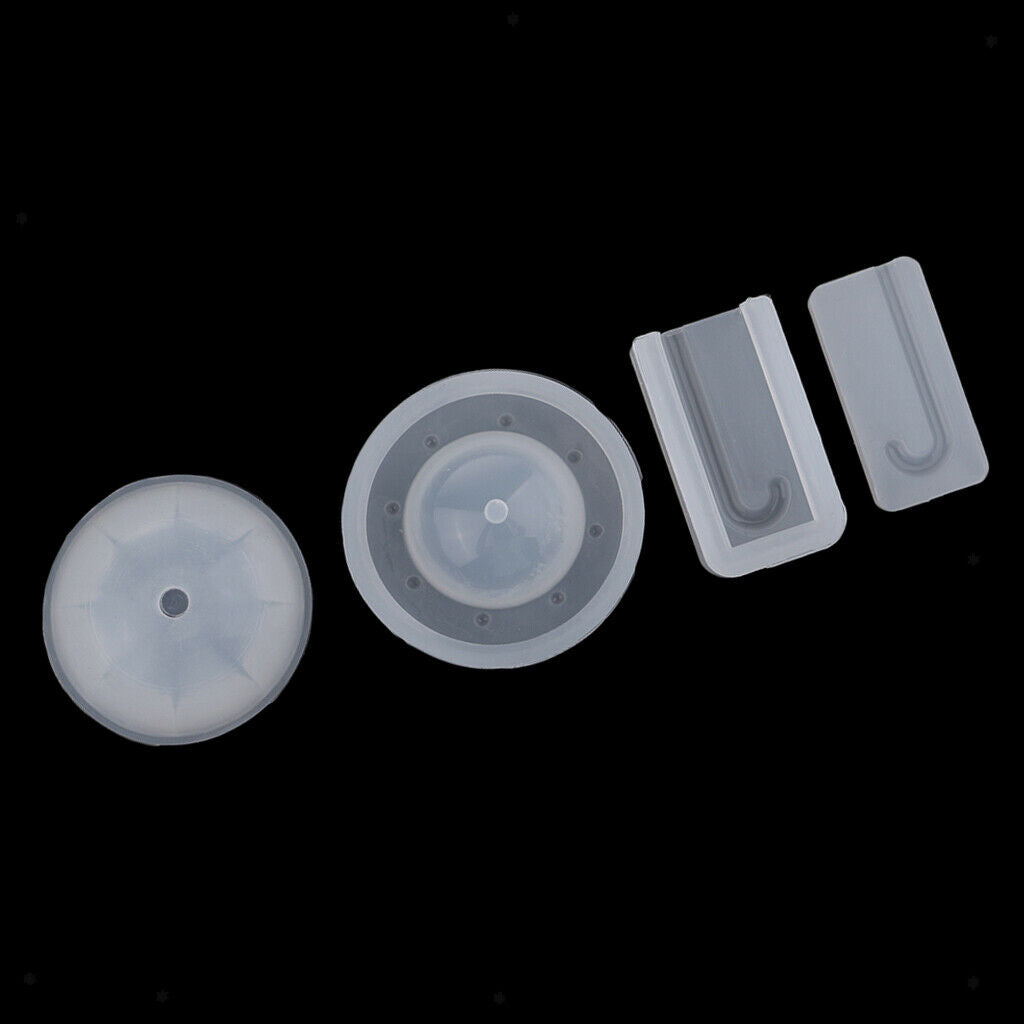 Silicone Fondant Cake Mold Set Umbrella Shape Footprint DIY Mold Soap Mold Ice