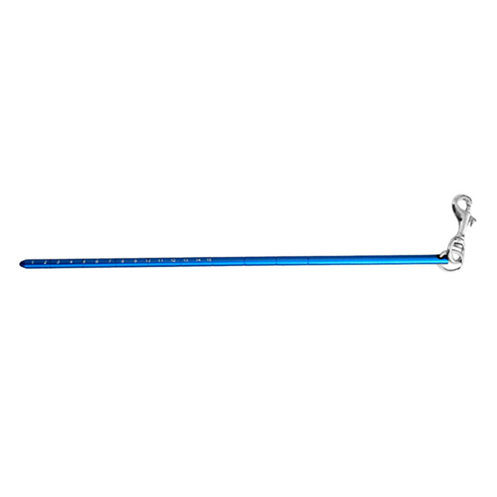 Scuba Diving 340mm Aluminum Lobster Tickle Pointer W/ Measurement  Snap