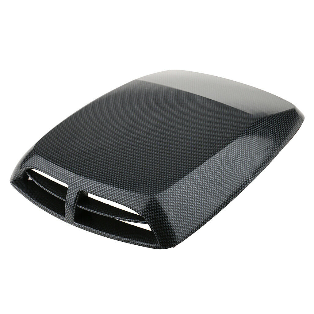 Car Air Flow Intake Hood Scoop Vent Cover Body Decor Self Adhesive
