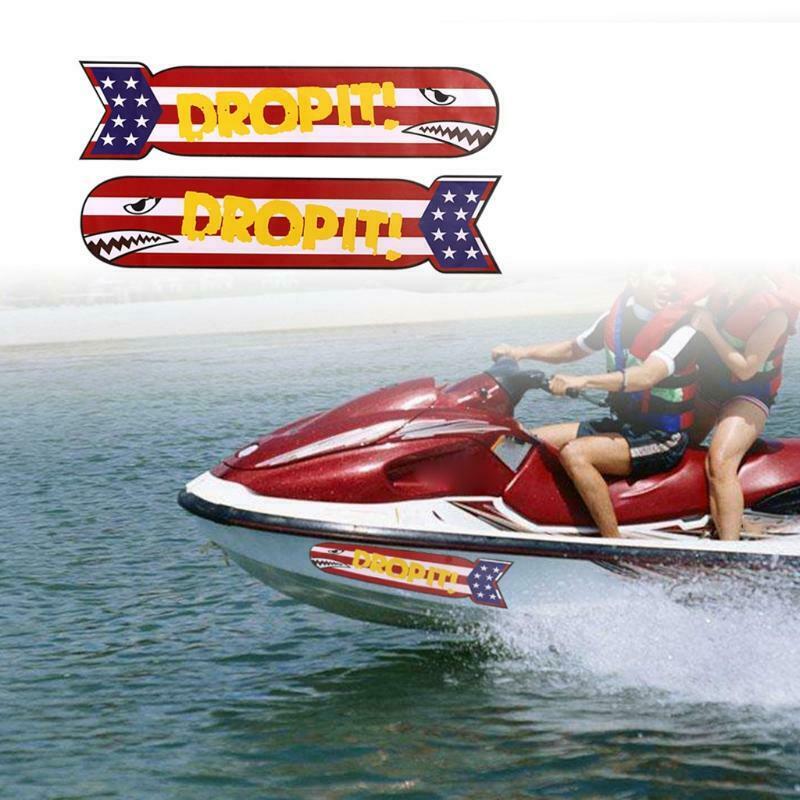 Kayak Stickers Decals Reflective Graphic Stickers Decals for Canoe Kayak Fishing