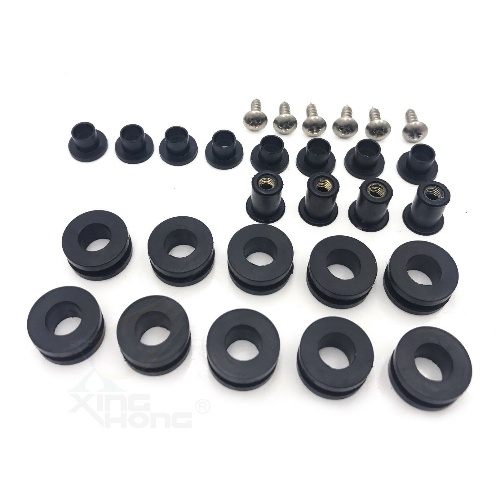 Motors Body Fairing Mounting Screws Bolt Kit Washers For Yamaha YZF-R6 99-02 New