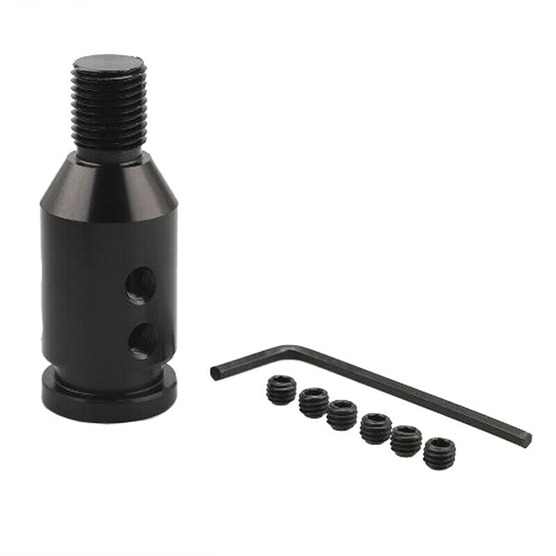 UniveHCal Aluminum Shift Knob Adapter for Non Threaded Gear ShifteHC 12x1.25m Tt