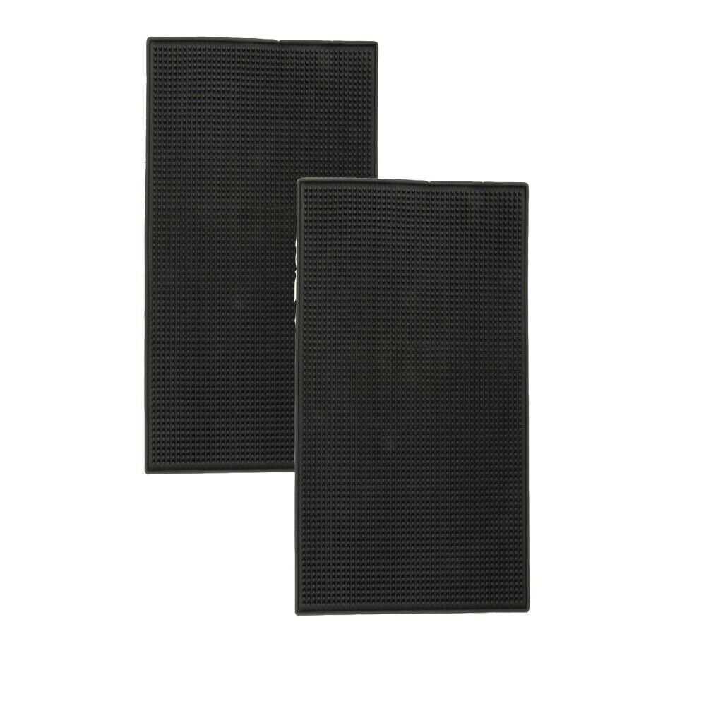 Rubber Beer Bar Service Spill Mat Water Proof PVC Mat Kitchen Tool 30x15cm - 2