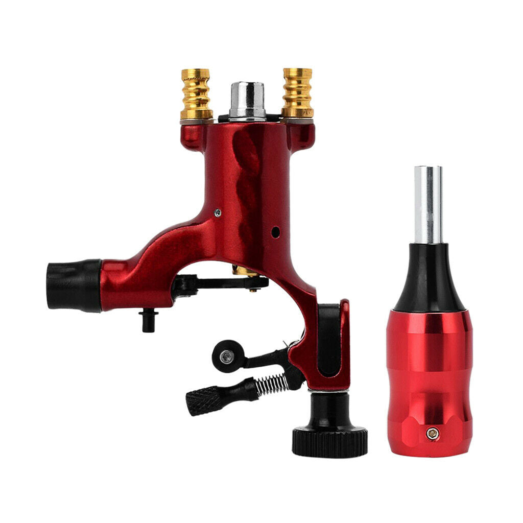 Dragonfly Rotary Tattoo Motor Machine Tool with Grip for Liner Shader Red