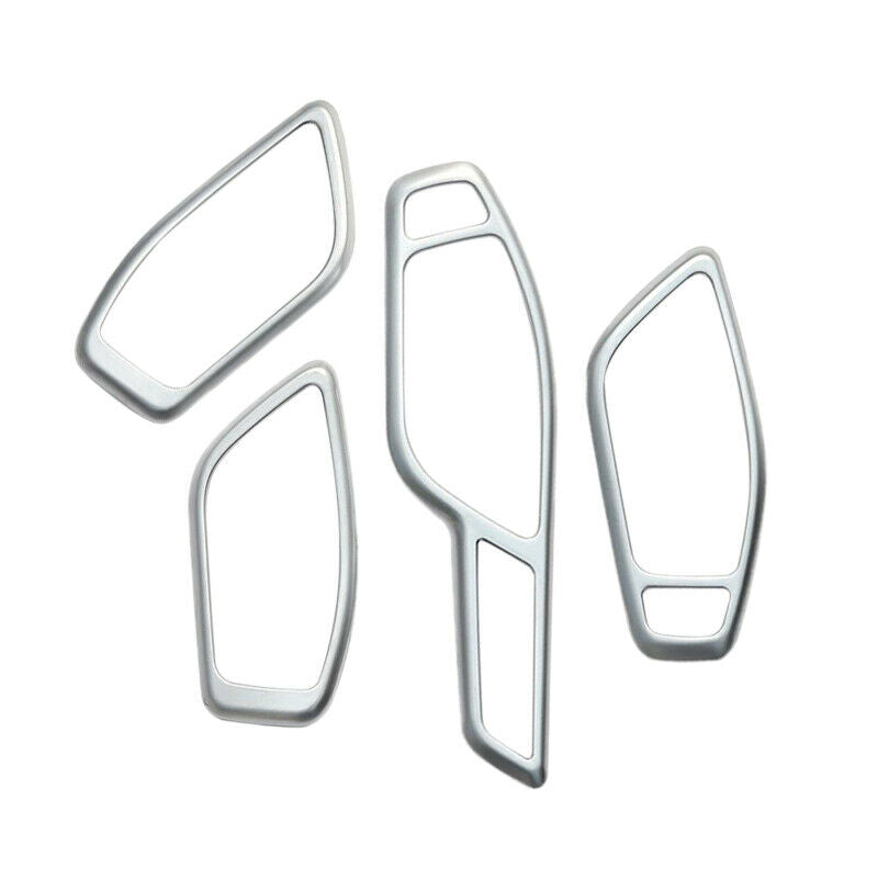 Chrome Interior Door Handle Trim Frame Fit For Range Rover Evoque 2011-2015 as