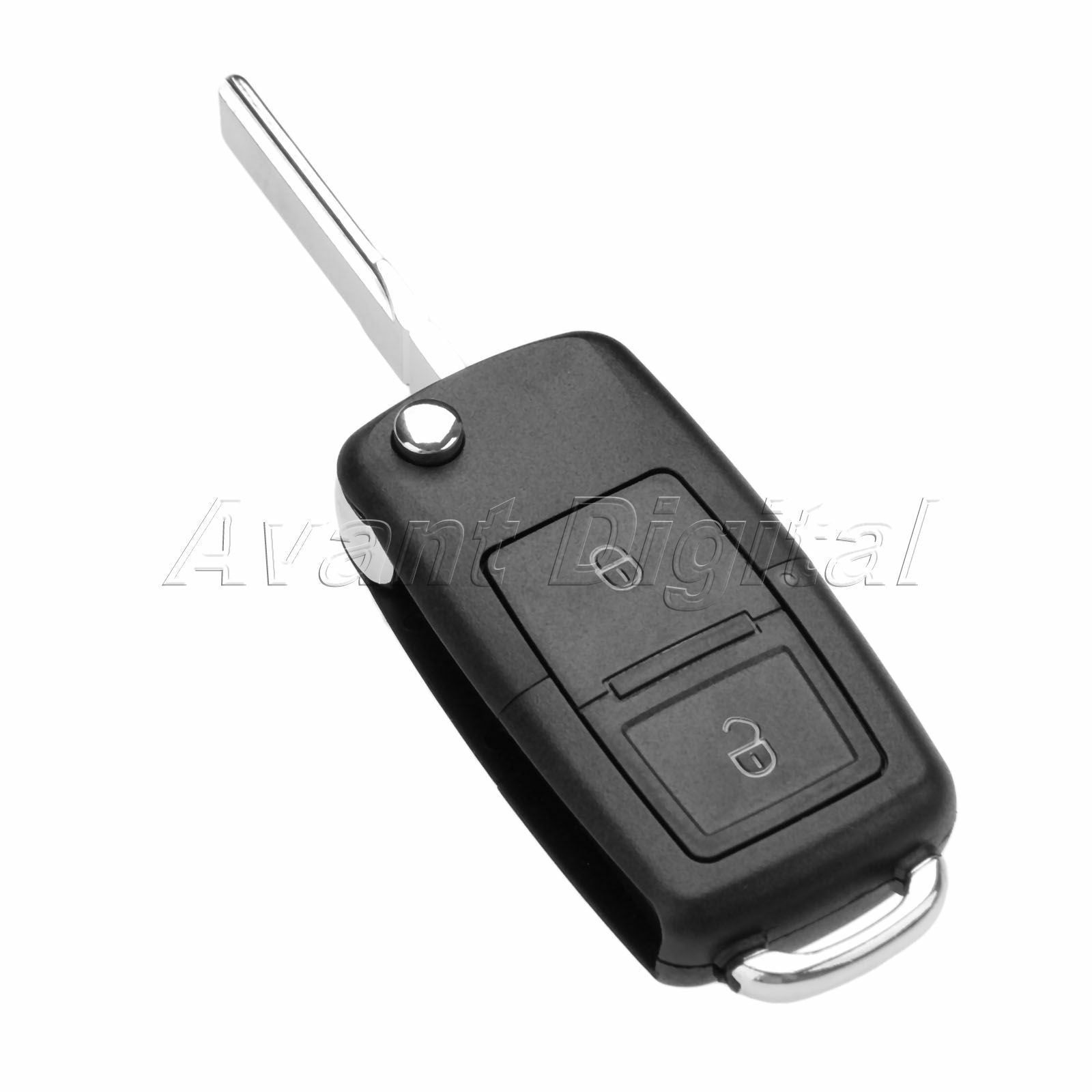1Pc Remote Key Fob 2 Buttons ID48 Chip 1J0959753CT Fit For 1999-2005  Golf MK4